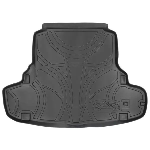 SMARTLINER All Weather Custom Fit Cargo Trunk Liner Floor Mat Black Compatible With 2014-2021 Lexus IS Sedan Rear Wheel Drive Only (SD0138)