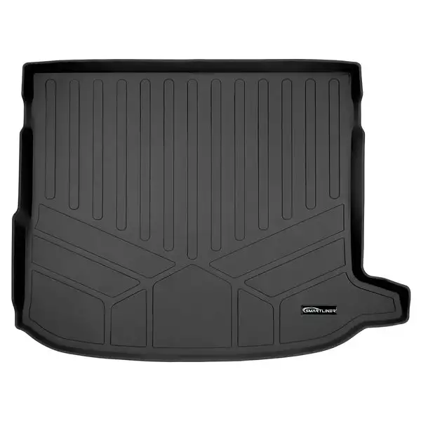 SMARTLINER All Weather Custom Fit Cargo Trunk Liner Floor Mat Black Compatible With 2016-2021 Mercedes Benz GLC Coupe Models Only (SD0293)
