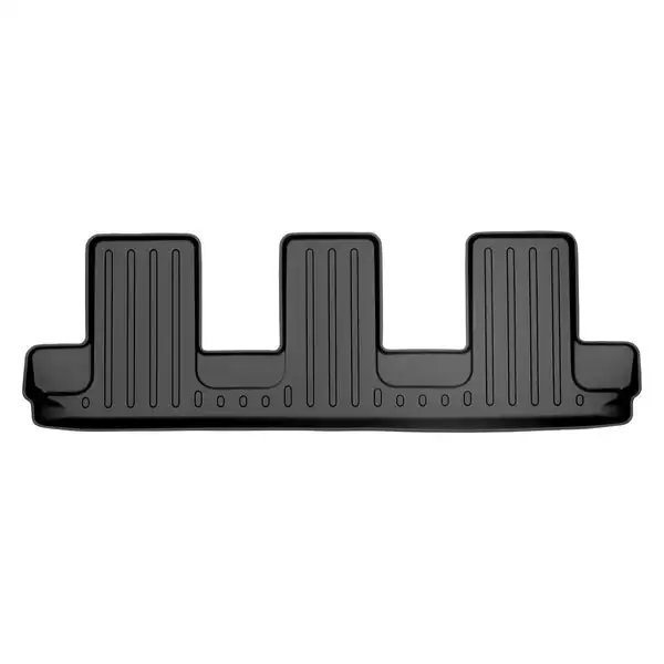 SMARTLINER Custom Fit Floor Mats 3rd Row Liner Black Compatible With 2018-2022 Lexus RXL with 3rd Row Seats - All Models (SC0222)