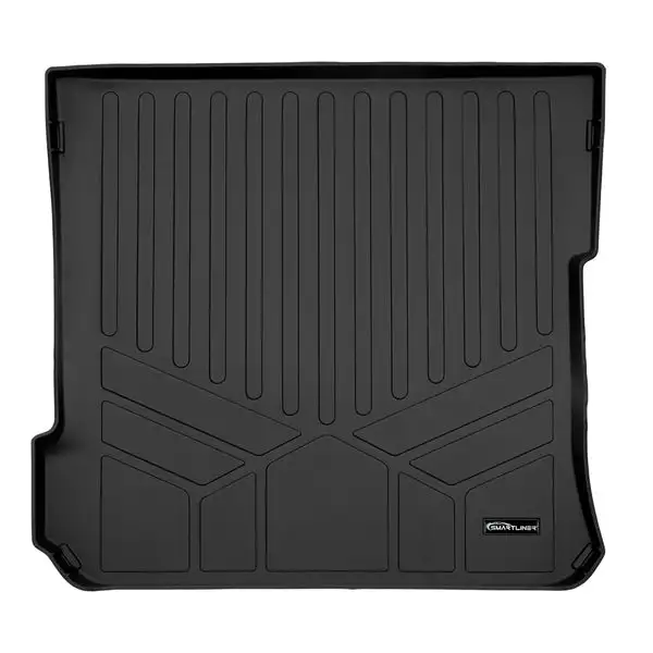 SMARTLINER All Weather Custom Fit Black Cargo Liner Behind the 2nd Row Compatible With 2023-2024 Mercedes-Benz EQS SUV (SD0672)
