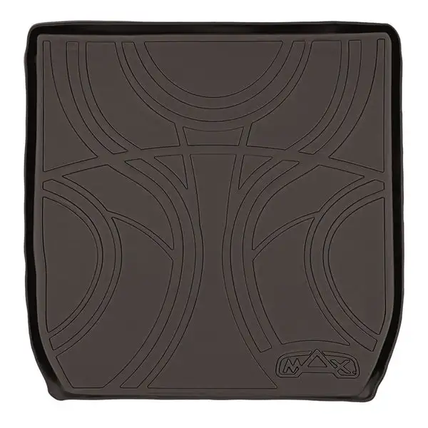 SMARTLINER All Weather Custom Fit Cargo Trunk Liner Floor Mat Behind 2nd Row Seat Cocoa Compatible With 2008-2017 Traverse / Enclave (SD3043)