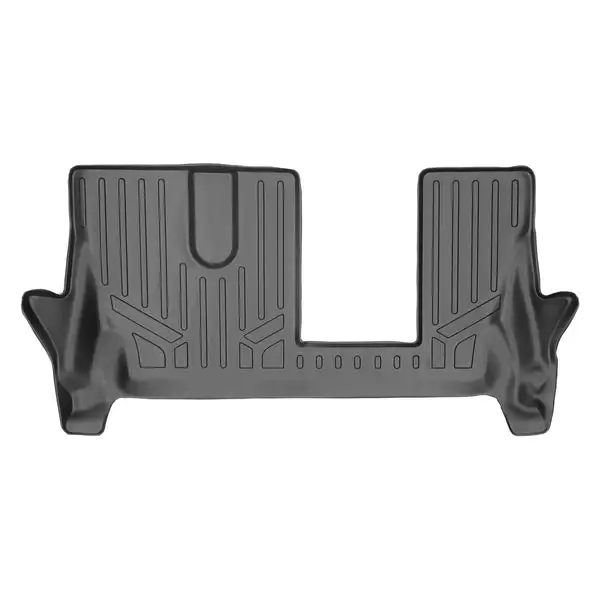 SMARTLINER Custom Fit Floor Mats 3rd Row Liner Grey Compatible With 2017-2021 GMC Acadia with 2nd Row Bench Seat (SC2248)
