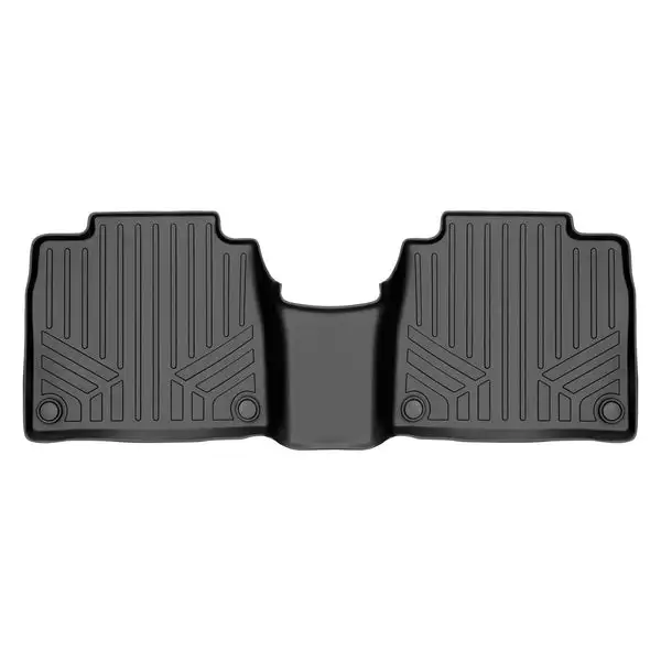 SMARTLINER Custom Floor Mats 2nd Row Liner Black Compatible With 2020-2021 Mercedes-Benz GLS-Class 7 Passenger With 2nd Row Bench Seats (SB0498)