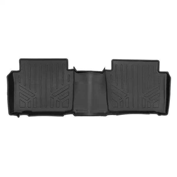 SMARTLINER All Weather Custom Fit Black 2nd Row Floor Liners Compatible With 2024 Hyundai Santa Fe Hybrid (SB0751)