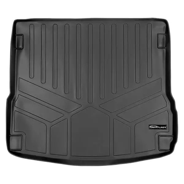 SMARTLINER All Weather Custom Fit Cargo Trunk Liner Floor Mat Black Compatible With 2014-2021 Porsche Macan (SD0215)