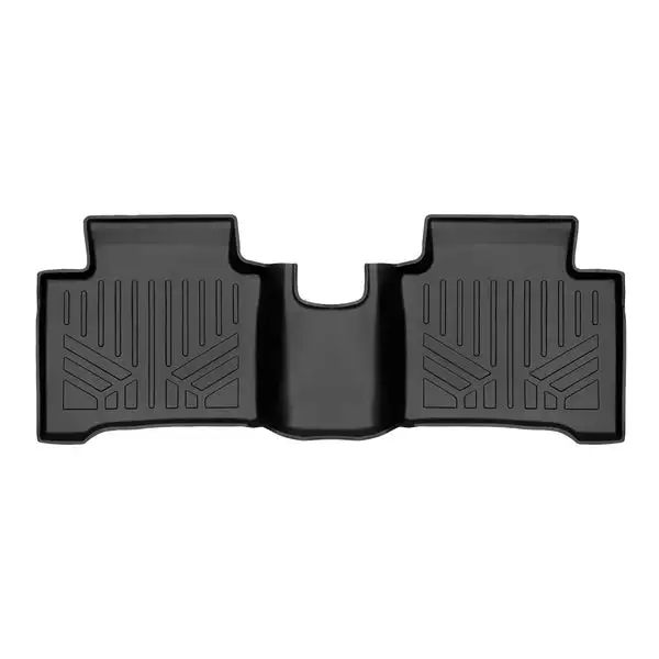 SMARTLINER All Weather Custom Fit Black 2nd Row Floor Mat Liner Set Compatible With 2023-2024 Kia Niro Hybrid (SB0652)