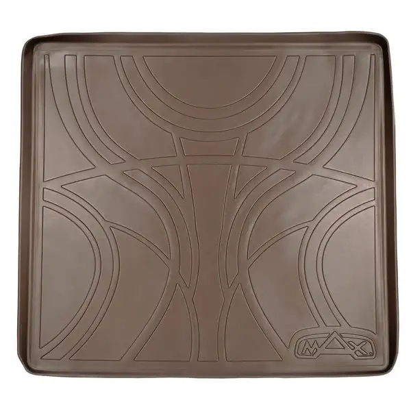SMARTLINER All Weather Custom Fit Cargo Trunk Liner Floor Mat Behind 2nd Row Tan Compatible With 2015-2020 Tahoe / Yukon / Escalade (SD1153)