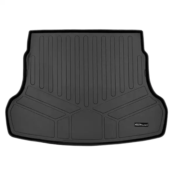SMARTLINER All Weather Custom Fit Black Cargo Liner Mat Compatible With 2018-2023 Kia Rio (SD0653)