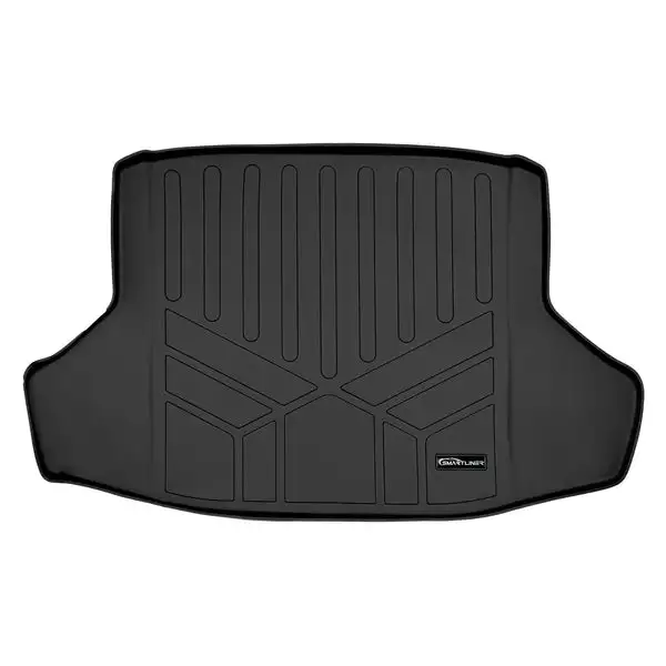 SMARTLINER All Weather Custom Fit Black Cargo Liner Behind the 2nd Row Compatible With 2022-2025 Honda Civic (SD0586)