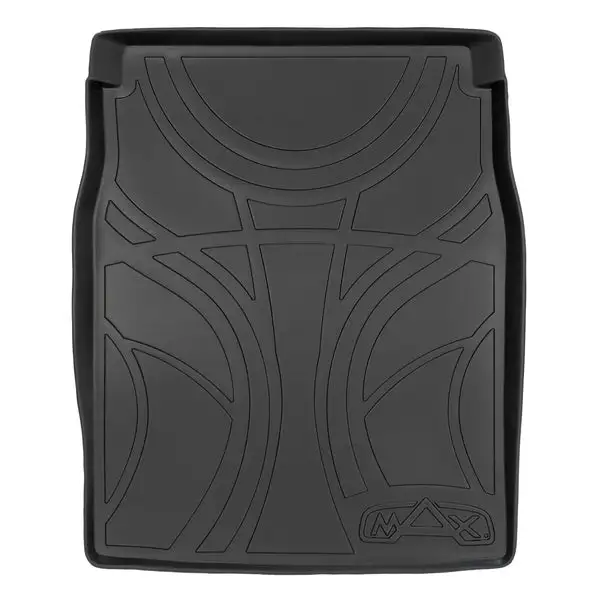 SMARTLINER All Weather Custom Fit Cargo Trunk Liner Floor Mat Black Compatible With 2004-2010 BMW 5 Series Sedan Only (SD0077)