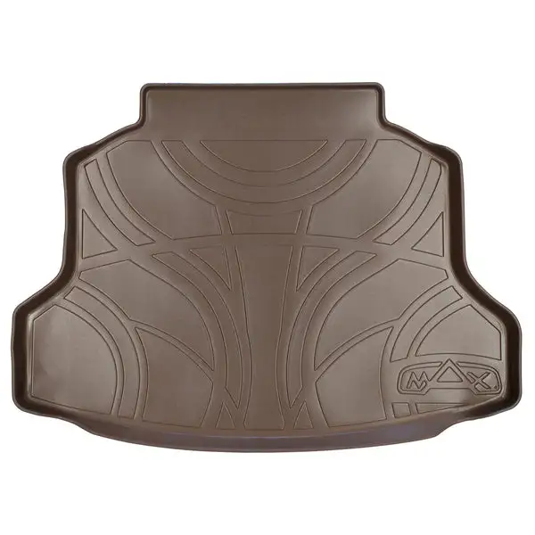 SMARTLINER All Weather Custom Fit Cargo Trunk Liner Floor Mat Tan Compatible With 2012-2016 Honda CR-V (SD1106)