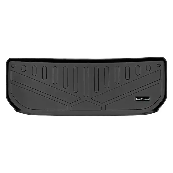 SMARTLINER All Weather Custom Fit Cargo Liner Mat Behind 3rd Row Black Compatible With 2022-2023 Infiniti QX60 (SE0579)