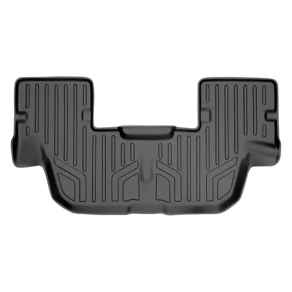 SMARTLINER Custom Fit Floor Mats 3rd Row Liner Black Compatible With 2011-2019 Ford Explorer (SC0082)