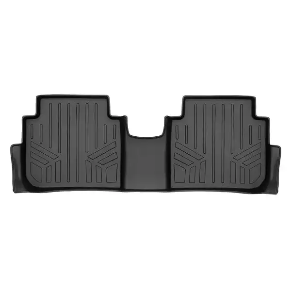 SMARTLINER All Weather Custom Fit Black 2nd Row Floor Mat Liner Set Compatible With 2023-2025 Honda CR-V & CR-V Hybrid (SB0665)