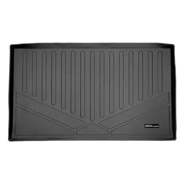 SMARTLINER All Weather Cargo Trunk Liner Floor Mat Behind 3rd Row Black Compatible With 2007-2017 Ford Expedition EL/Lincoln Navigator L (SE0185)