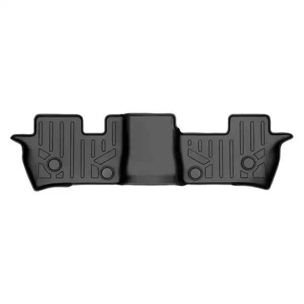 SMARTLINER Custom Fit Floor Mats 3rd Row Liner Black Compatible With 2020-2021 Mercedes-Benz GLS-Class 7 Passenger W/ 2nd Row Bench Seats (SC0498)