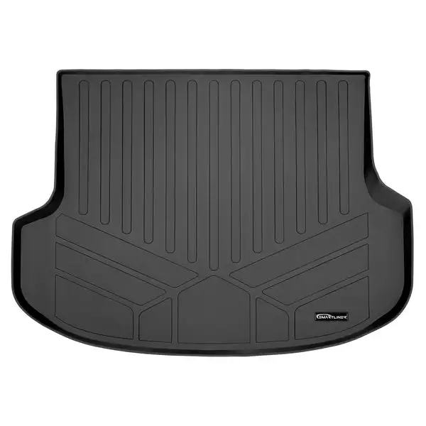 SMARTLINER All Weather Custom Fit Cargo Trunk Liner Floor Mat Black Compatible With 2014-2015 Kia Sorento 5 Passenger Models (SD0448)