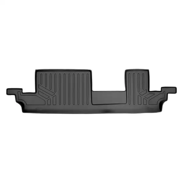 SMARTLINER Custom Fit Floor Mats 3rd Row Liner Black Compatible With 2018-2021 Chevrolet Traverse / Buick Enclave with 2nd Row Bench Seat (SC0343)