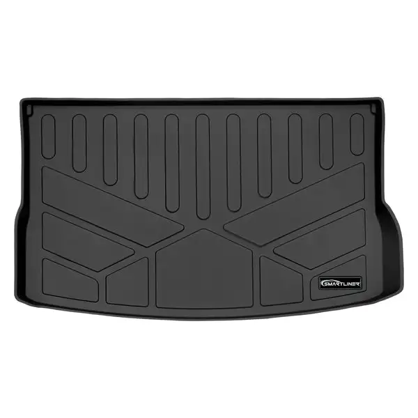 SMARTLINER All Weather Custom Fit Black Cargo Liner Behind the 2nd Row Compatible With 2022-2024 Chevrolet Bolt EUV (SD0673)