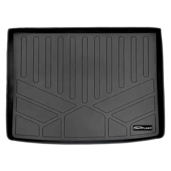 SMARTLINER All Weather Custom Fit Cargo Trunk Liner Floor Mat Black Compatible With 2015-2021 Jeep Renegade (SD0196)