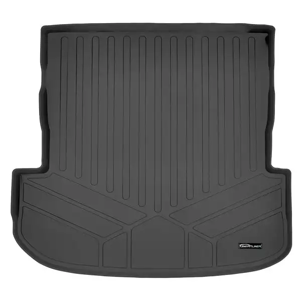 SMARTLINER All Weather Custom Cargo Liner Trunk Floor Mat Black Compatible With 2020-2025 Hyundai Palisade (SD0472)