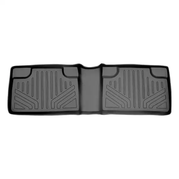 SMARTLINER Custom Fit Floor Mats 2nd Row Liner Grey Compatible With 2006-2012 Toyota RAV4 (SB2019)