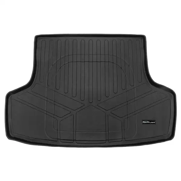SMARTLINER All Weather Custom Fit Black Cargo Liner Behind 2nd Row Compatible With 2024-2025 Hyundai Sonata/ Sonata Hybrid (SD0745)