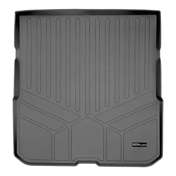 SMARTLINER All Weather Custom Fit Cargo Trunk Liner Floor Mat Behind 2nd Row Grey Compatible With 2016-2022 Honda Pilot (SD2200)