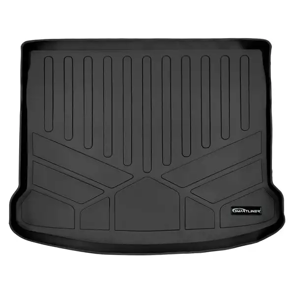 SMARTLINER All Weather Custom Fit Black Cargo Liner Mat Compatible With 2019-2023 Mazda 3 (SD0610)