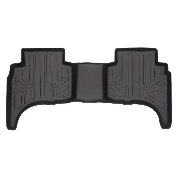 SMARTLINER All Weather Custom Fit Black 2nd Row Floor Mat Liner Set Compatible With 2022-2023 Hyundai Santa Cruz (SB0565)