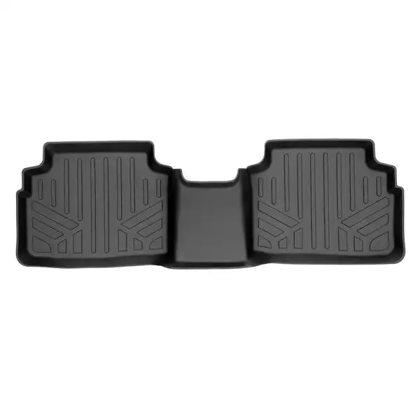 SMARTLINER Custom Fit Floor Mats 2nd Row Liner Black Compatible With 2020-2023 Hyundai Sonata (SB0491)
