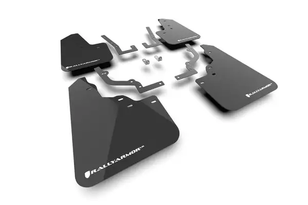 Rally Armor 2026 Honda Passport - Black Mud Flap/White Logo (MF139-UR-BLK-WH)