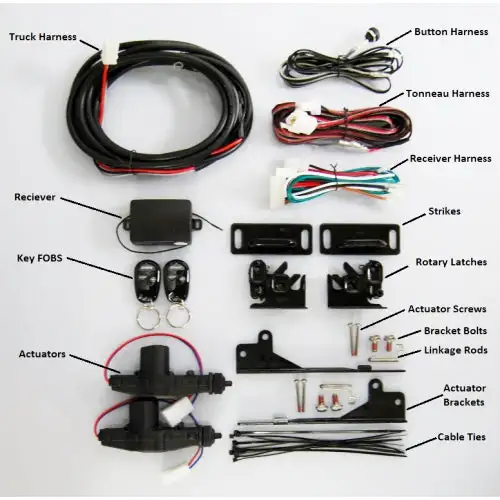 Pop & Lock Tonneau Cover Tailgate Lock Assembly