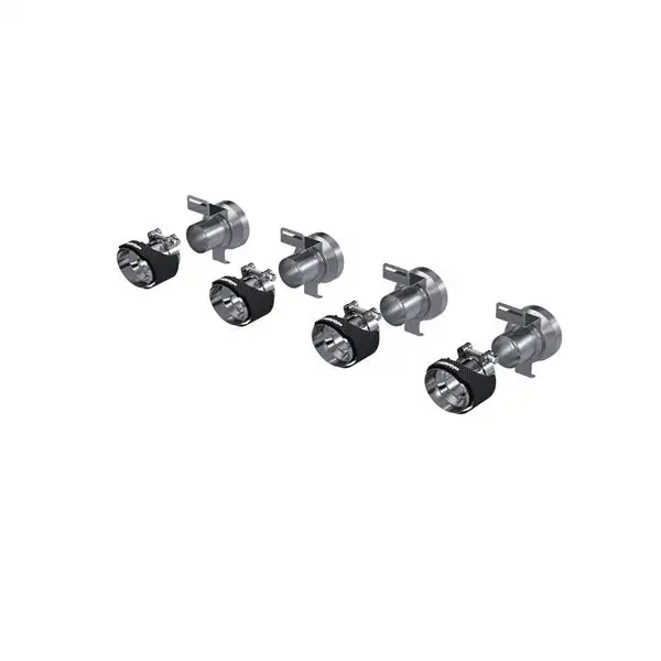 MBRP Exhaust Quad Tips 4in OD Out 2.5in ID Dual Wall Carbon Fiber (T5195CF)