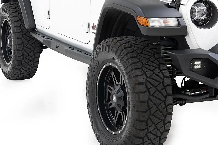 Rock Sliders - Heavy Duty L 4-Door - Jeep Wrangler JL (21-23) Wrangler Unlimited (18-23)