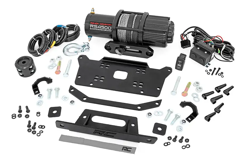 Winch Mount - RS4500S - Honda Talon 4WD (2020-2022)