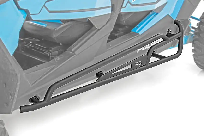 Rough Country Rock Slider Kit - 4 Seat - Polaris RZR Turbo S RZR XP 1000 RZR XP 4 1000 (14-22)