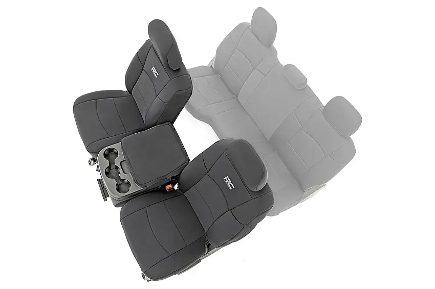 Rough Country Seat Covers - Bucket Seats - FR - Ram 2500 2WD 4WD (2019-2023)