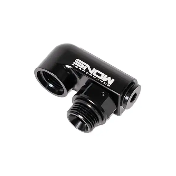 Snow Performance Fuel Rail 180 deg, -8ORB male to -8 ORB female (SNF-60819)