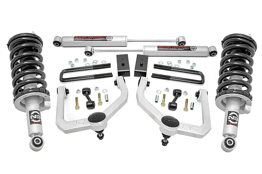 3 Inch Lift Kit - N3 Struts & Shocks - Nissan Titan 4WD (2017+)