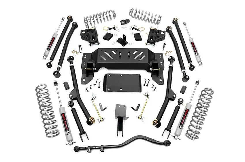 4 Inch Lift Kit - Long Arm - Jeep Grand Cherokee ZJ 4WD